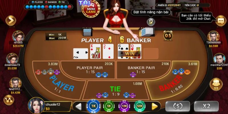 Giới thiệu về slot game bài Baccarat tại Yo88