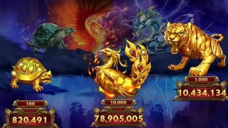 Giới thiệu tựa game nổ hũ hấp dẫn Kho Báu Tứ Linh Yo88