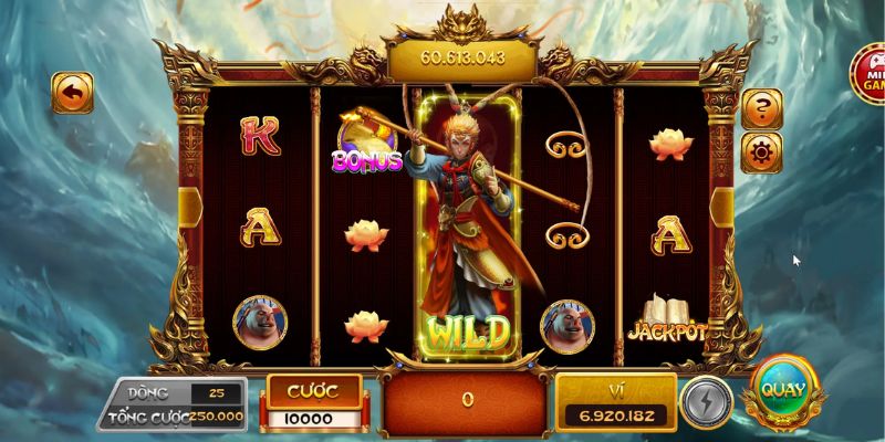 Các bước đơn giản để tham gia chơi slot game Tây Du Ký